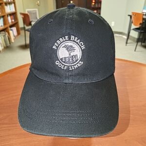Pebble Beach Golf Links Embroidered Logo Strapback Hat Cap